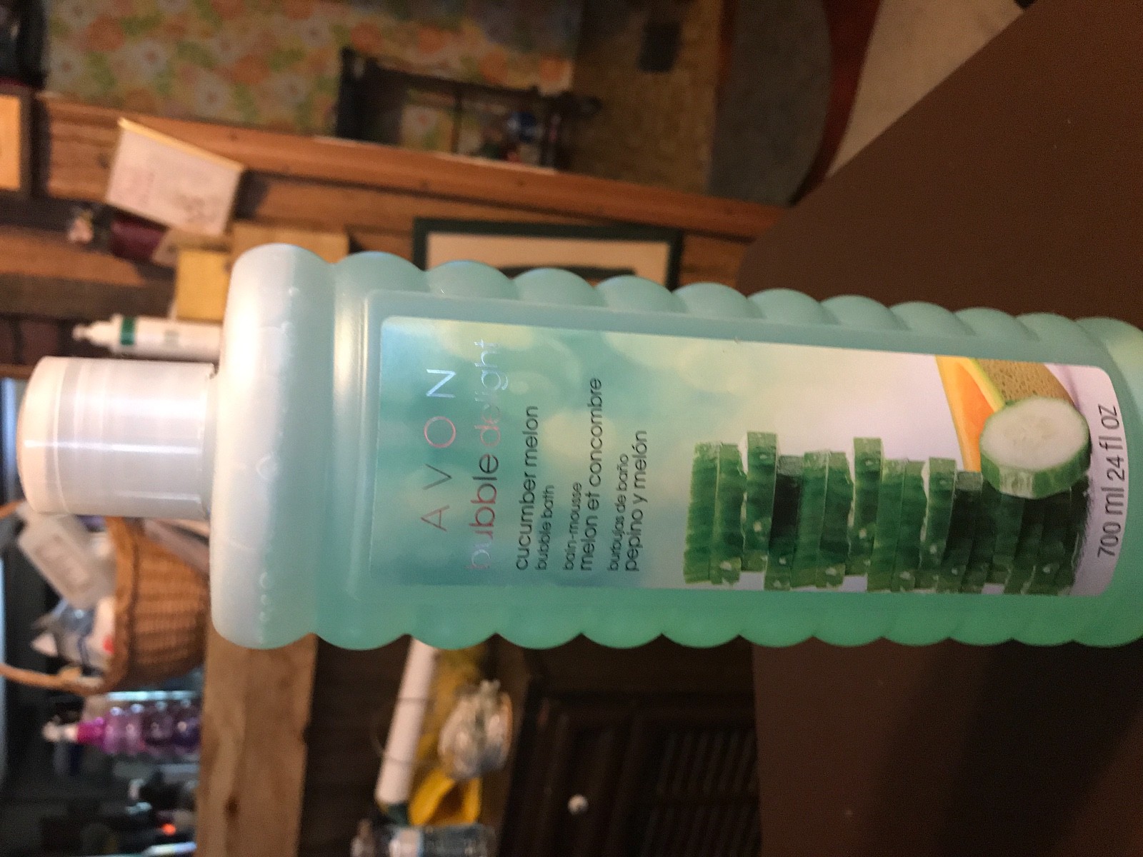 Avon Bubble Delight  Cucumber Melon Bubble Bath 24 FL OZ