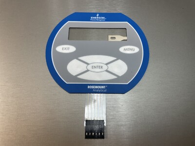 Emerson Rosemount 6081 Transmitter 753-9220-0001 Front Panel Membrane Switch New