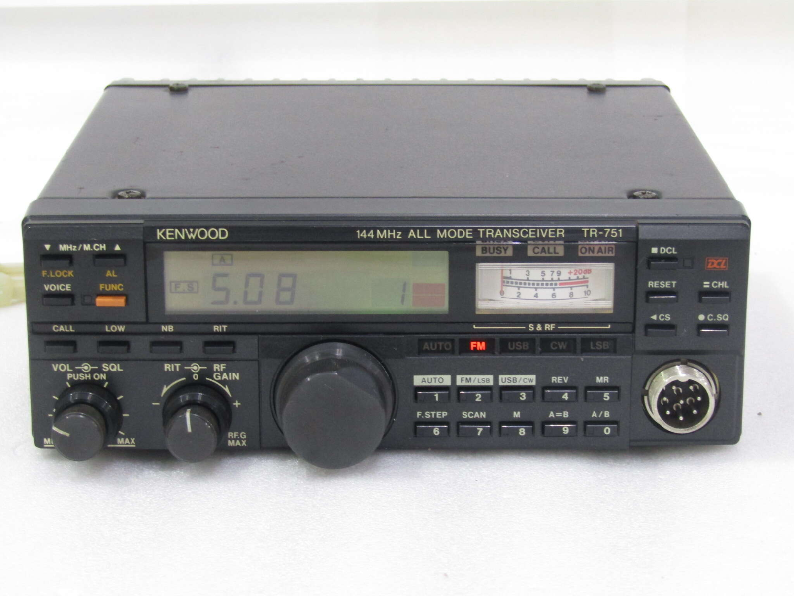 TR-751 KENWOOD FM/SSB/CW 10Wトランシーバー KENWOOD TR-751 TRIO 144MHz 10W 2m ALL MODE Transceiver