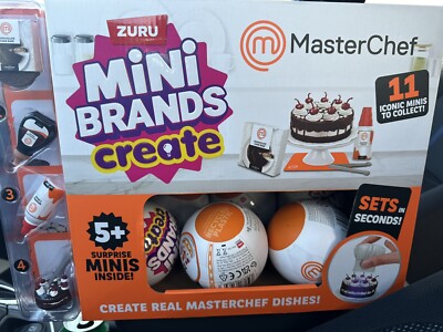 ZURU MINI BRANDS CREATE MASTERCHEF NEW (1) BALL