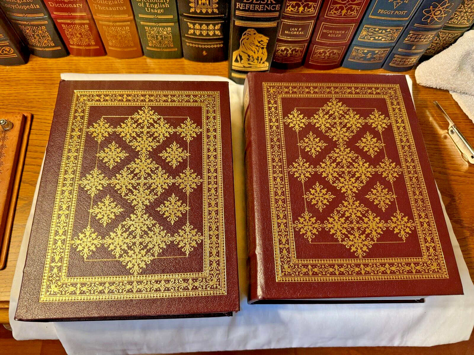Easton Press ~BARLETT'S BOOK OF ANECDOTES & FAMILIAR QUOTATIONS~ SET!