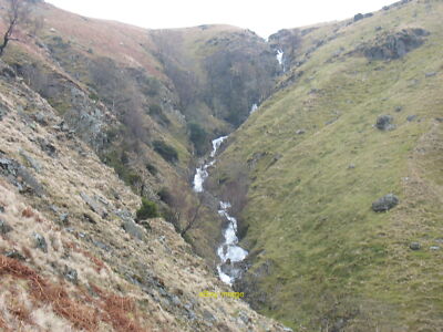 Photo 12x8 Waterfalls on Rowantreethwaite Beck Mardale Common  c2011