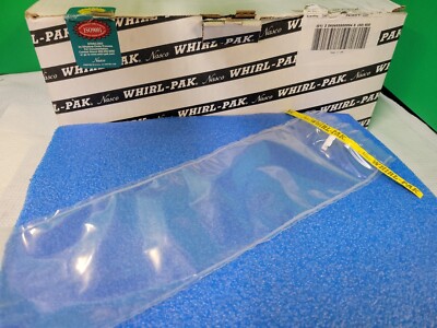 BOX of 500- Nasco Whirl-Pak 36oz, 5x15''  Sterile Sample Bag 3MIL, B00994