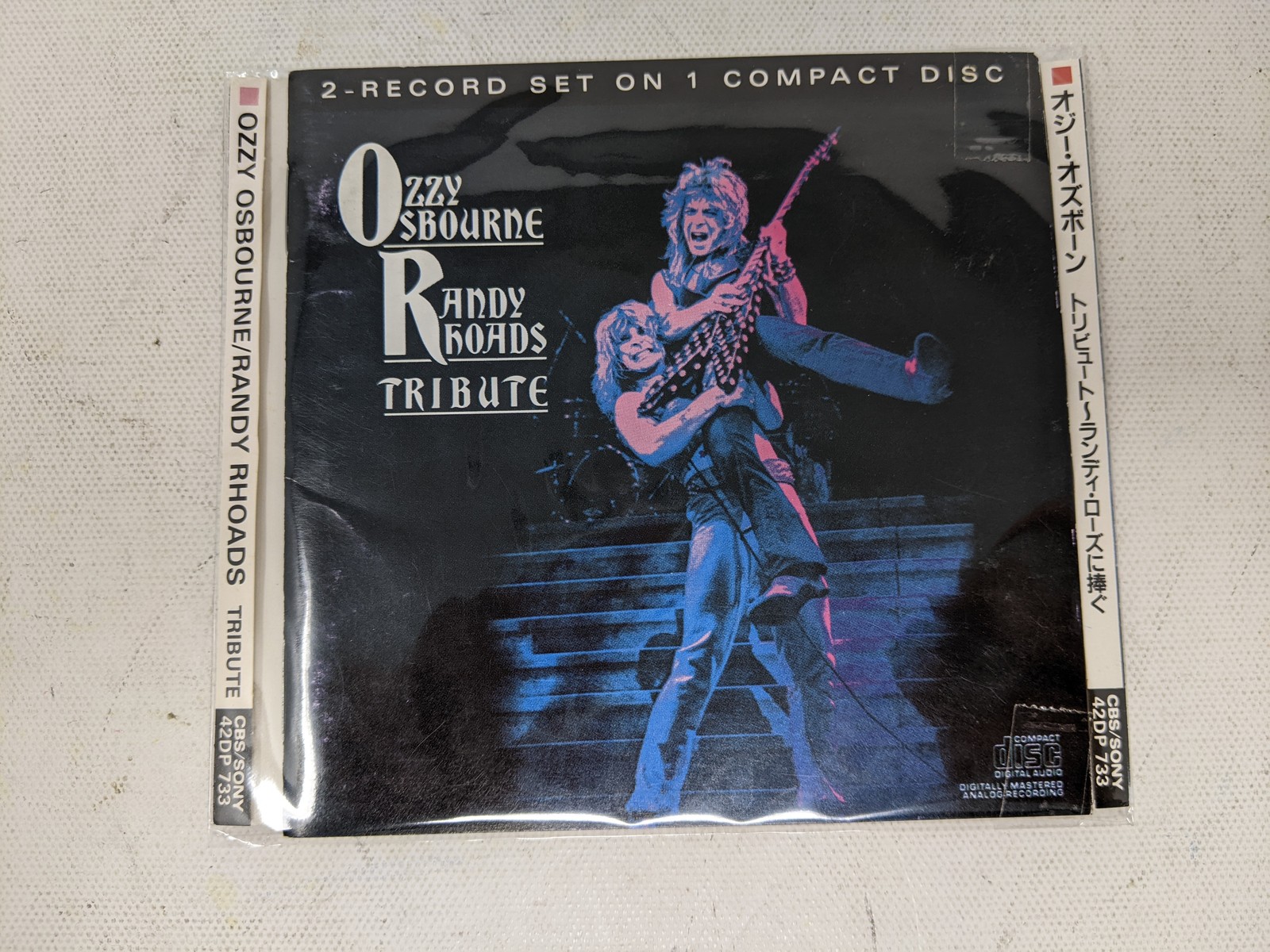 Ozzy Osbourne Randy Rhoads Tribute 42DP 733 Original 1987 Japan CD