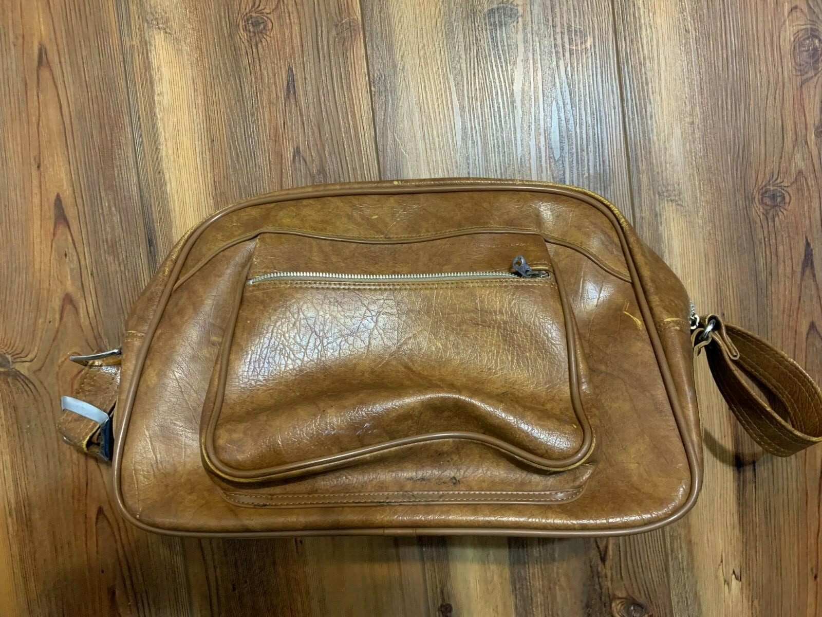 Vintage Escort American luggage Bag Brown/Tan (made in Japan