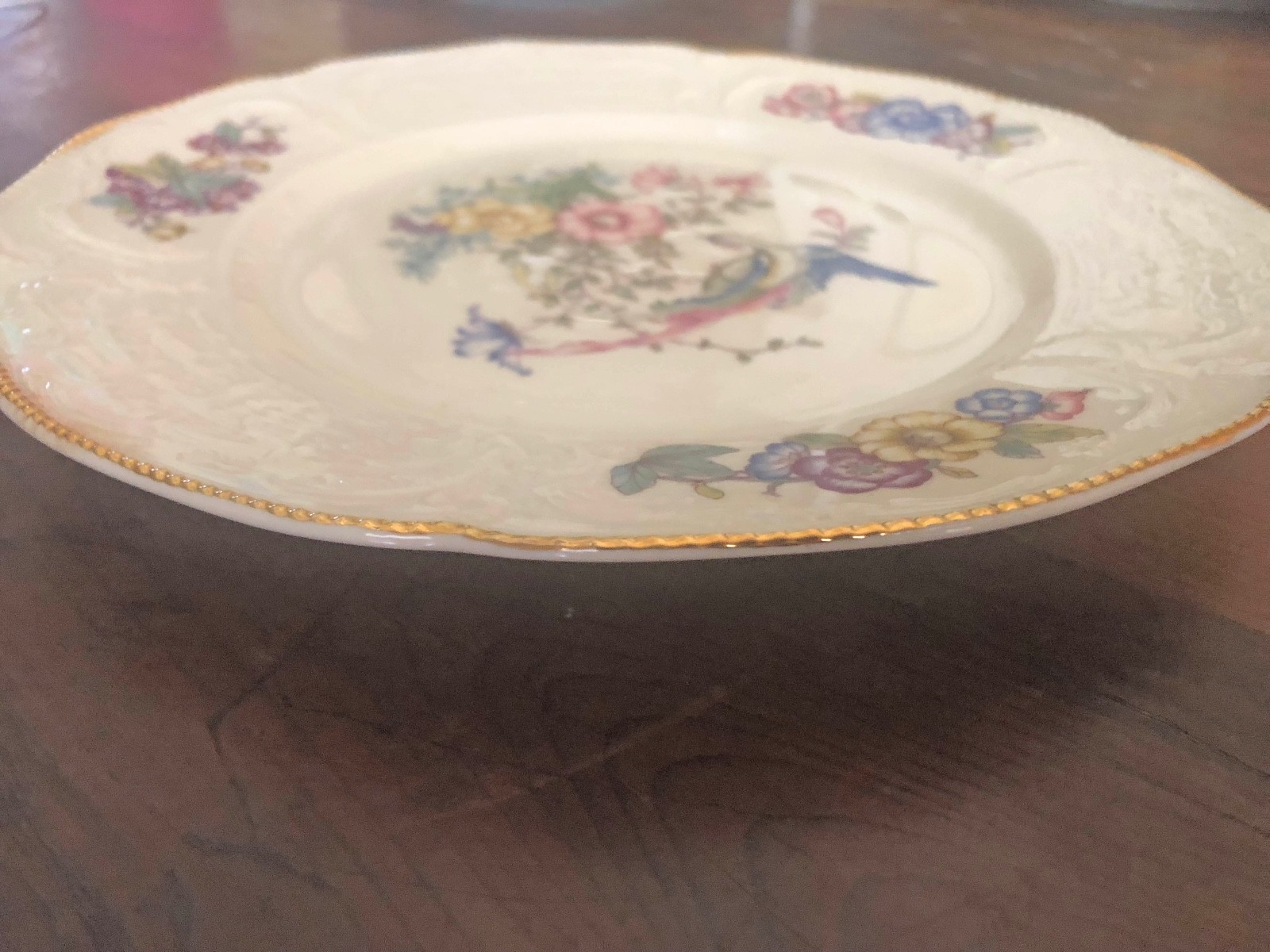 Antique Rosenthal: Dinner plate, Phoenix Sanssouci (10 inches, circa 1930)