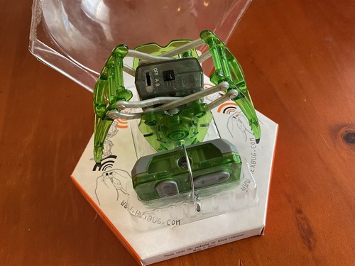 READ! Hexbug Remote Controlled Green Inchworm Micro Robotic Creature New