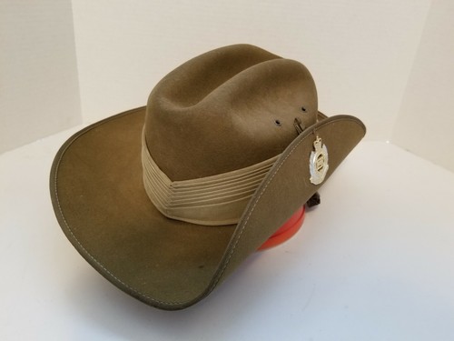 Royal Australia Engineers hat Made by Fayrefield, Melbourne, 1960's -6 3/4