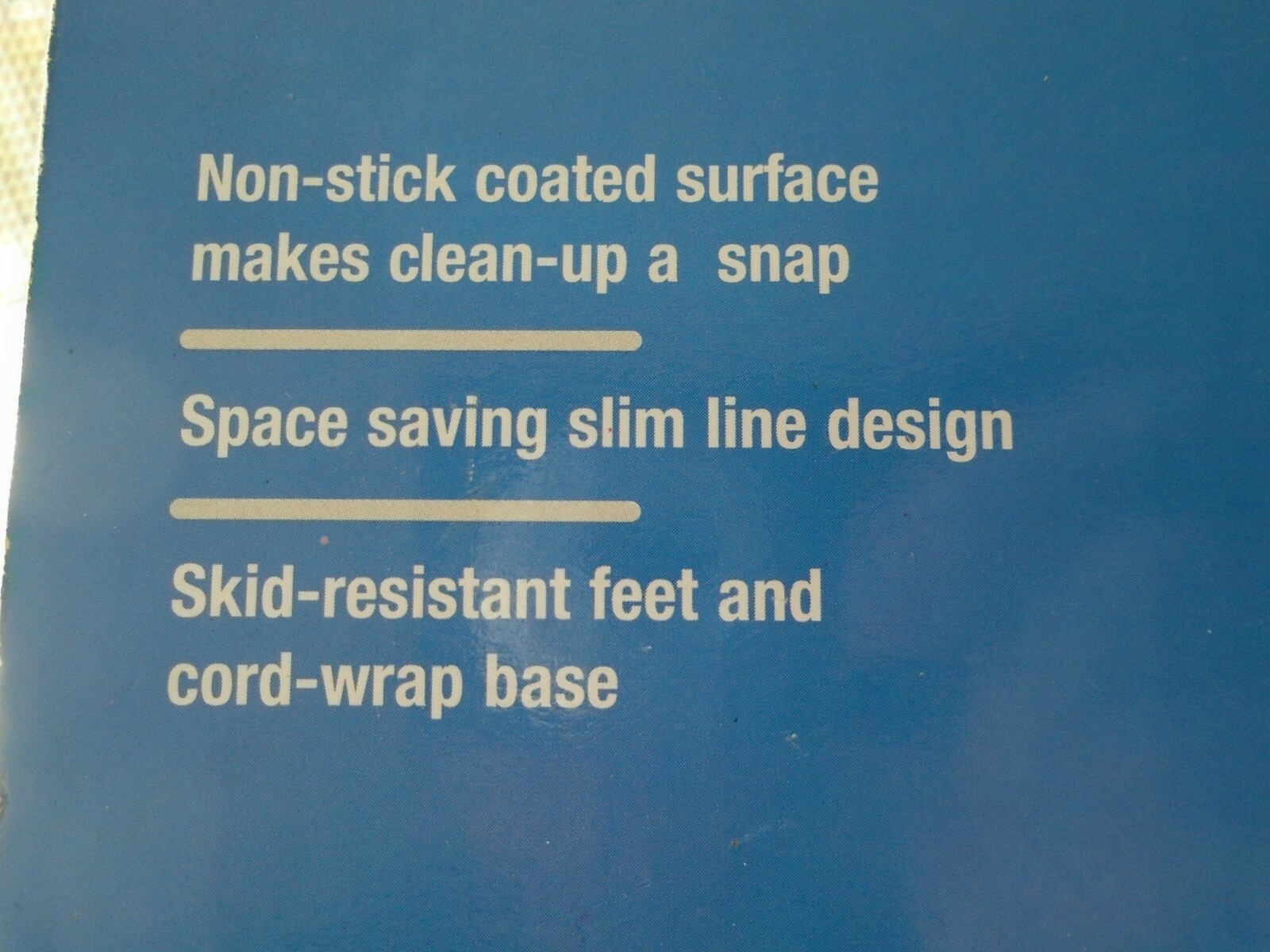 Cool Touch Sandwich Toaster  White