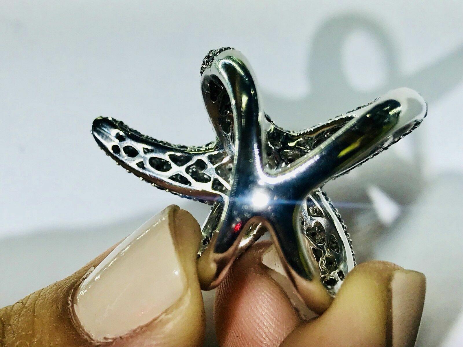 Pre-owned Online0369 1.38 Ct Rd Black White Cubic Zirconia Mens Oct Opus Ring 925 Sterling Silver In Yellow