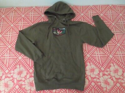 unbranded Independent Trading Company anime hoodie green small