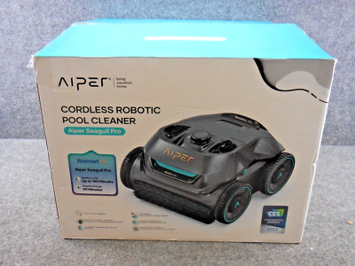 New Unused AIPER Seagull Pro Cordless Robotic Pool Cleaner Dark Gray ZT6001
