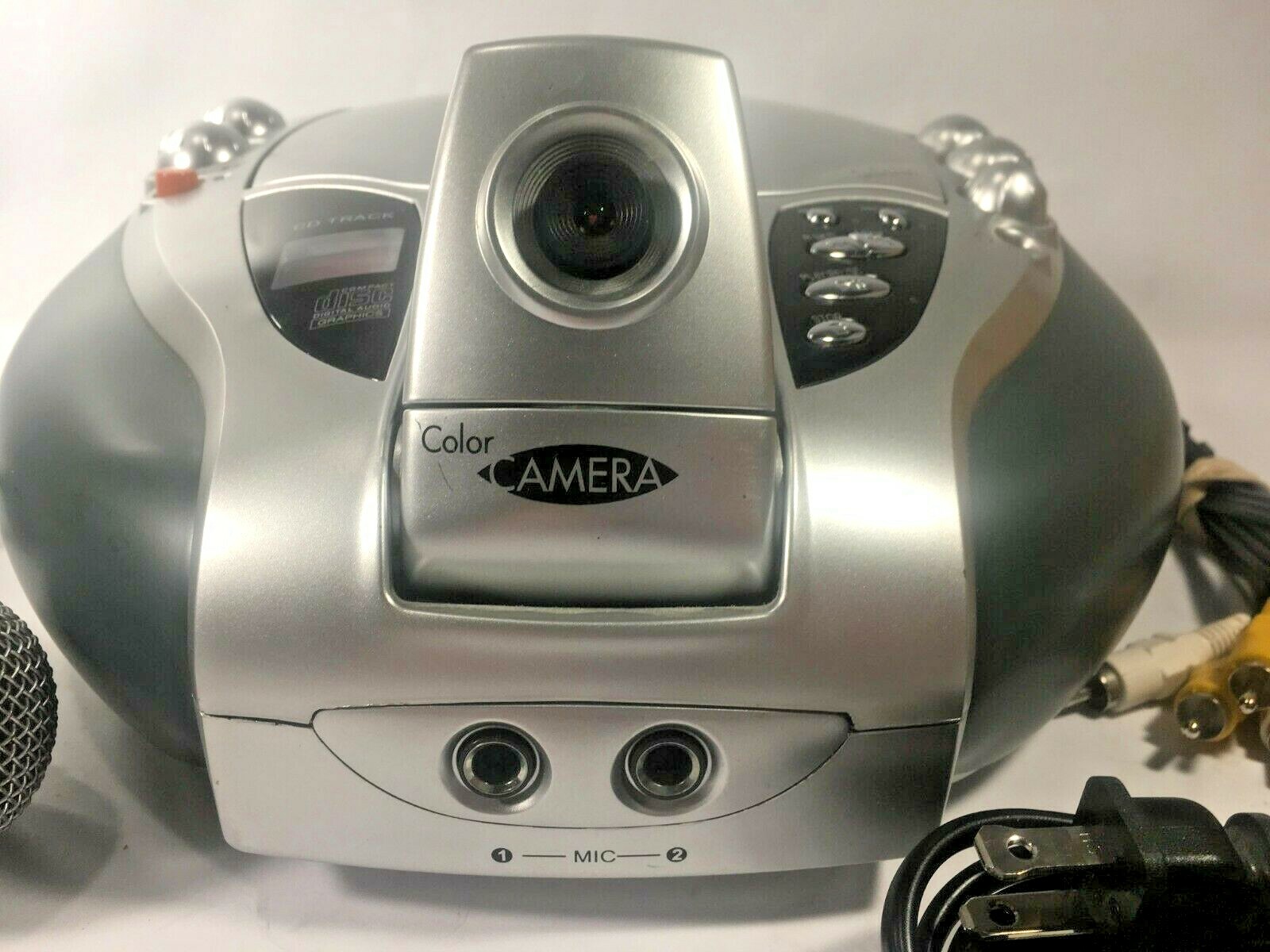 American Idol Karaoke Machine with Microphone, Camera, and CD with Graphics