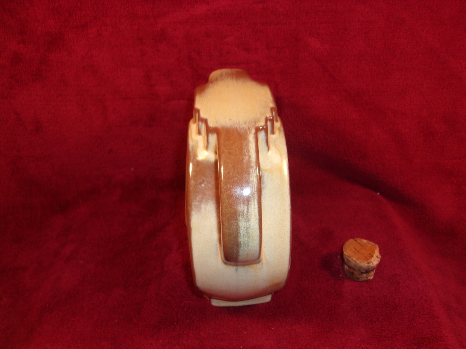 Vintage Frankoma  Pottery  #88 1.5 Qt. Jug In desert Gold Glaze 7