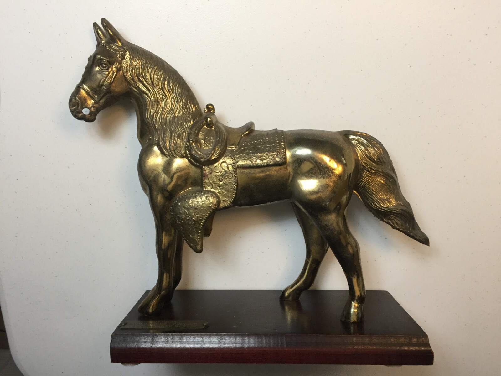 1950s Roy Rogers Official BRASS Trigger the Wonder Horse