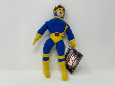 Vintage Ultimate Marvel Cyclops Plush 10  New W/ Tag NWT 2001 Kellytoy