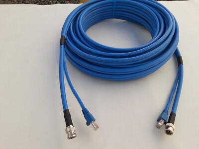 3G HD-SDI RG6/CAT6 Ethernet- COMBO Cable Siamese Cable lot