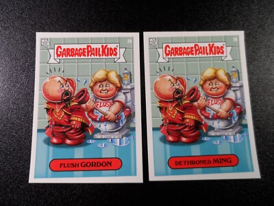 Emperor Ming Max von Sydow Flash Gordon Sam J Jones Spoof Garbage Pail Kids Card
