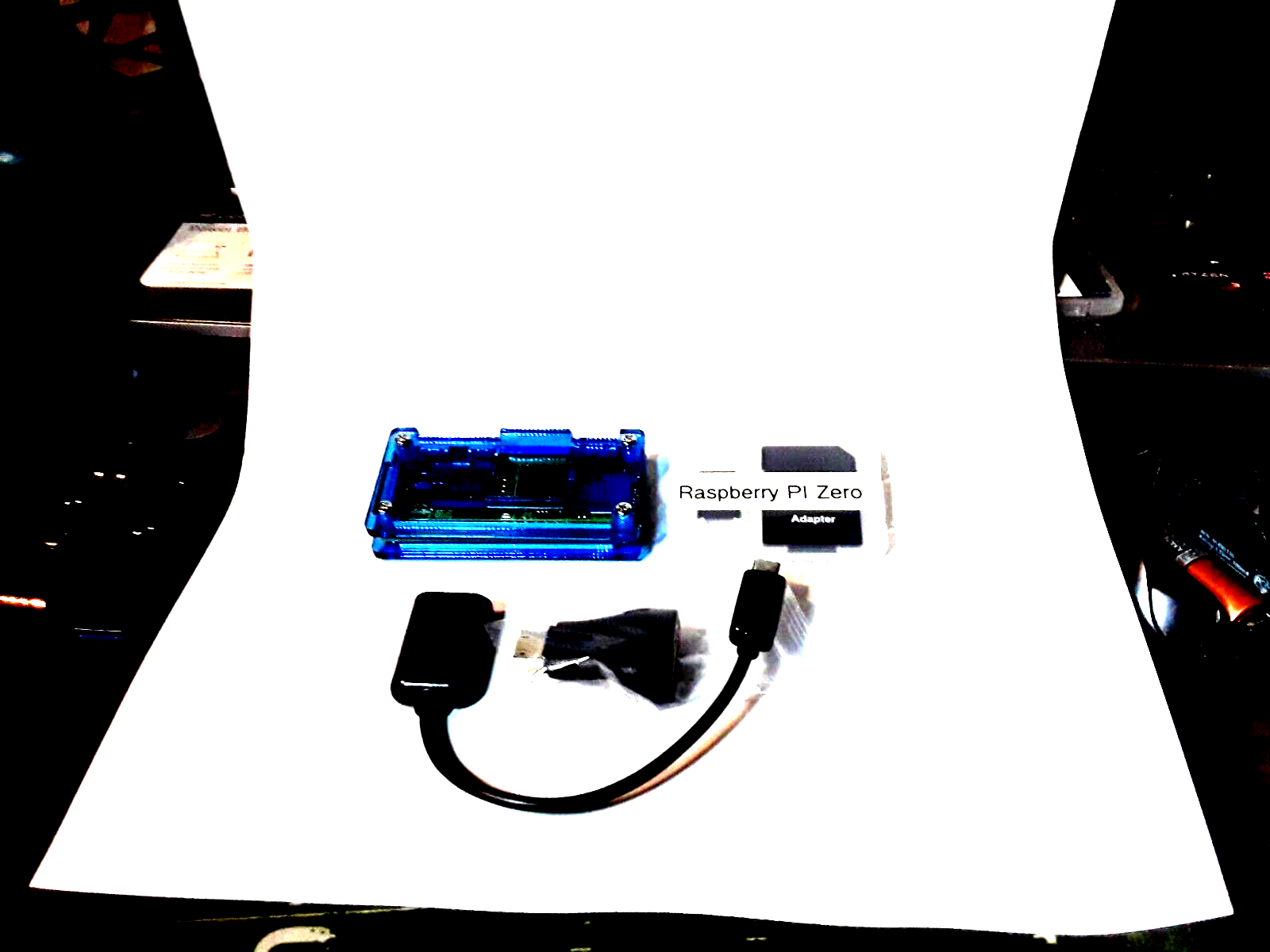 Zero W Wireless In Protective Case With 16gb Sdxc Card Flashed O/s