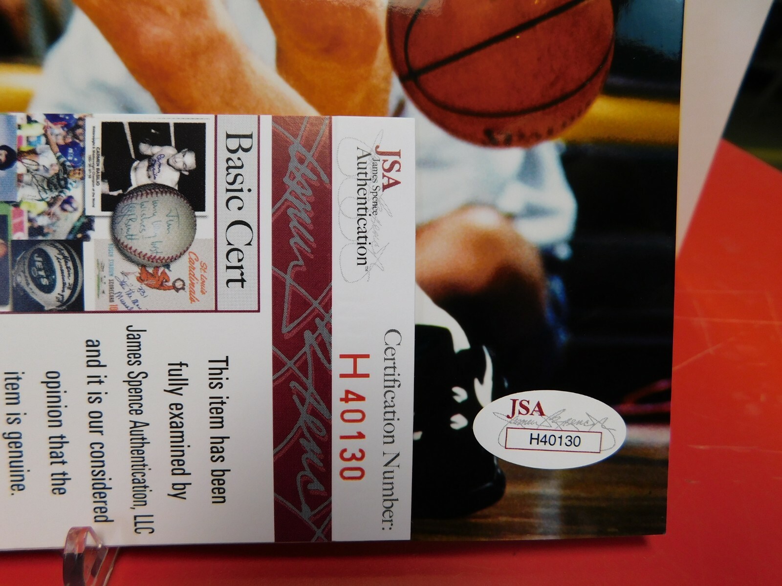 Chris Mullin Signed/Auto 8x10 color Photo JSA COA Warriors HOF 2011 have a few