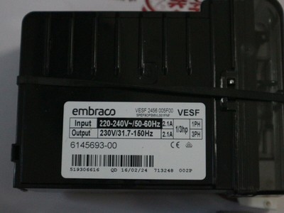   & Brand New Embraco Refrigerator Inverter VESF 2456 #W6