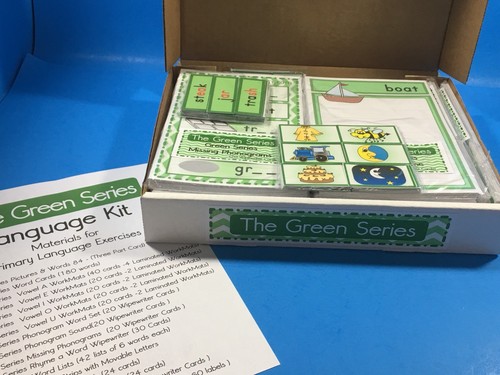The Green Series - Primary Language Set For Montessori And Homeschool