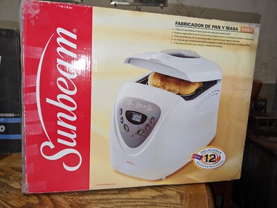 Sunbeam BreadMaker Programmable Model 5891 Bread Maker Machine