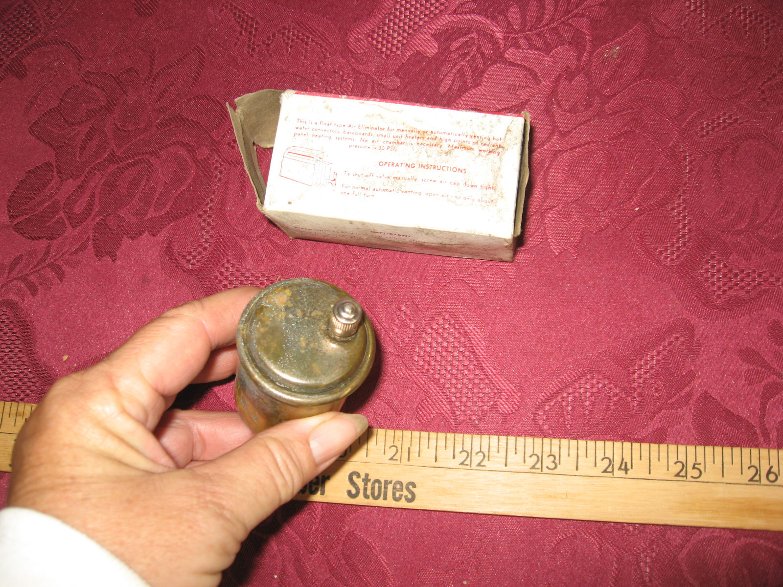 Bell & Gossett 67 Automatic Air Eliminator Vent 1/8