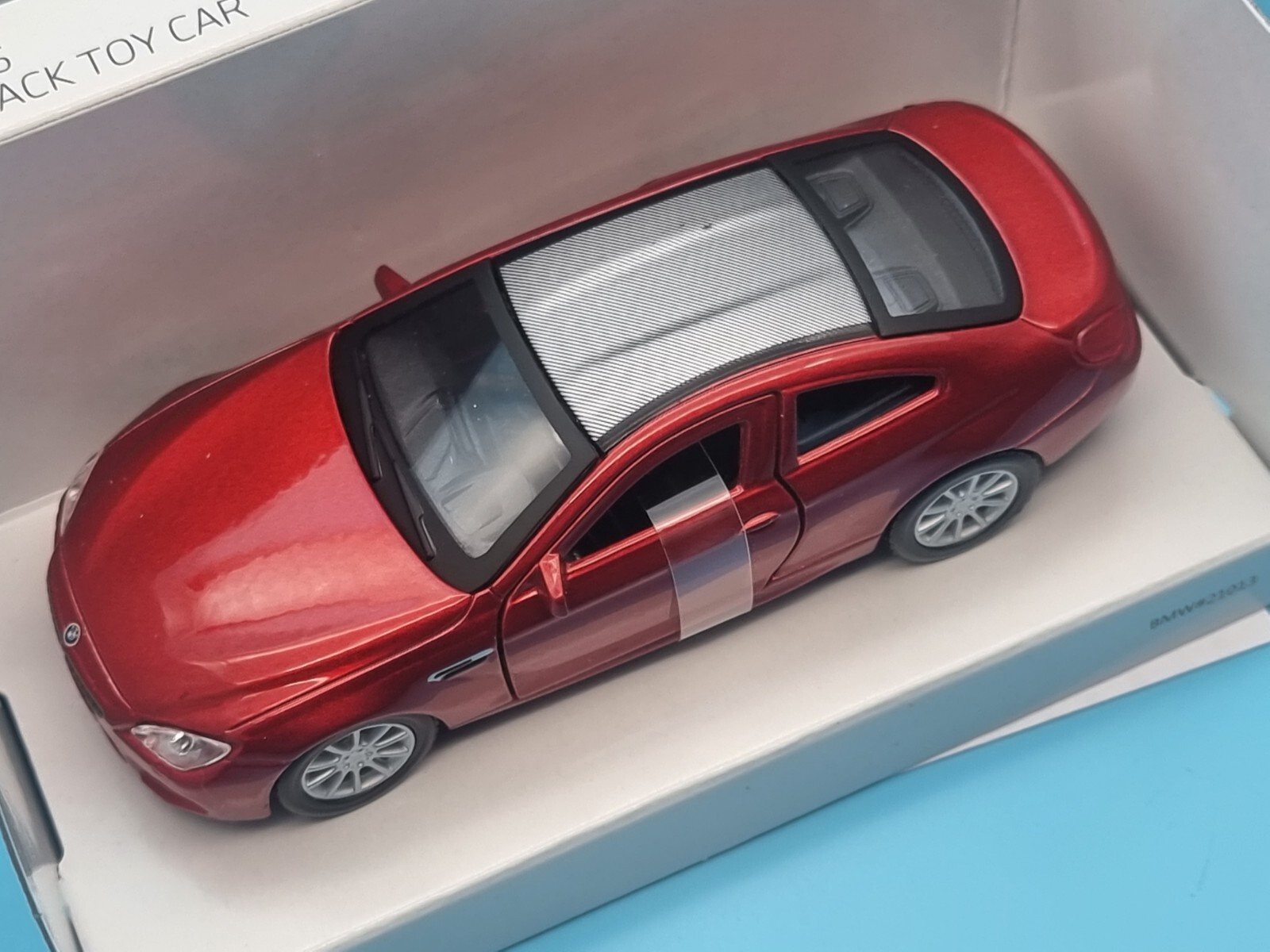 BMW Pullback Toy Car Collection Toy Car 1:41 3.0 CSL White