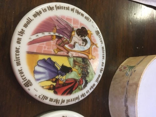 Snow White...The Fairytale ~ Ceramic Coasters ~ Set of 4 ~ Cardew Designs ~ 2012