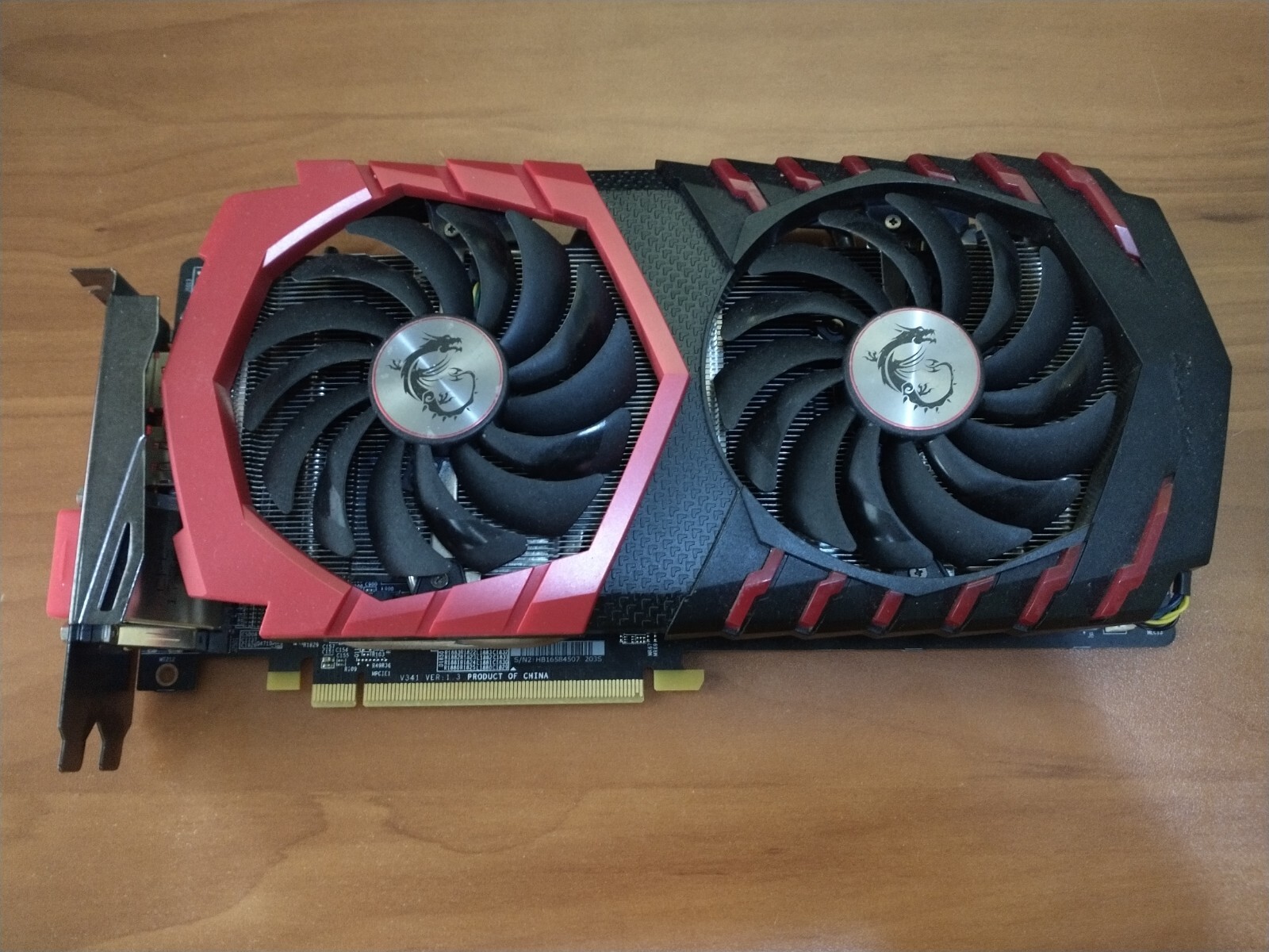MSI AMD Radeon RX 570 4GB GPU (NOT WORKING) VRAM Graphics Card PC