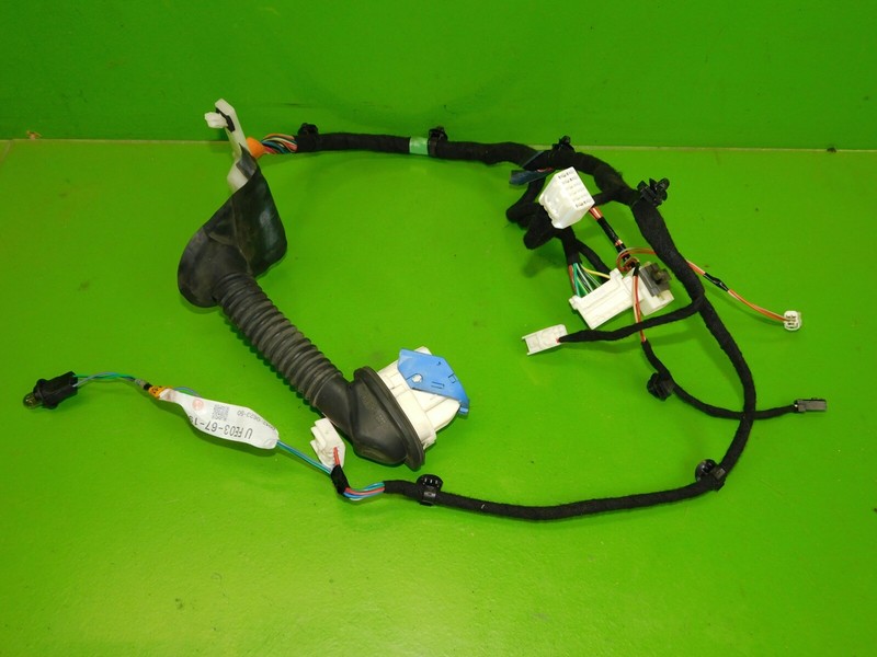 04-08 RX8 OEM front driver left door wire harness cable loom FE0367190B
