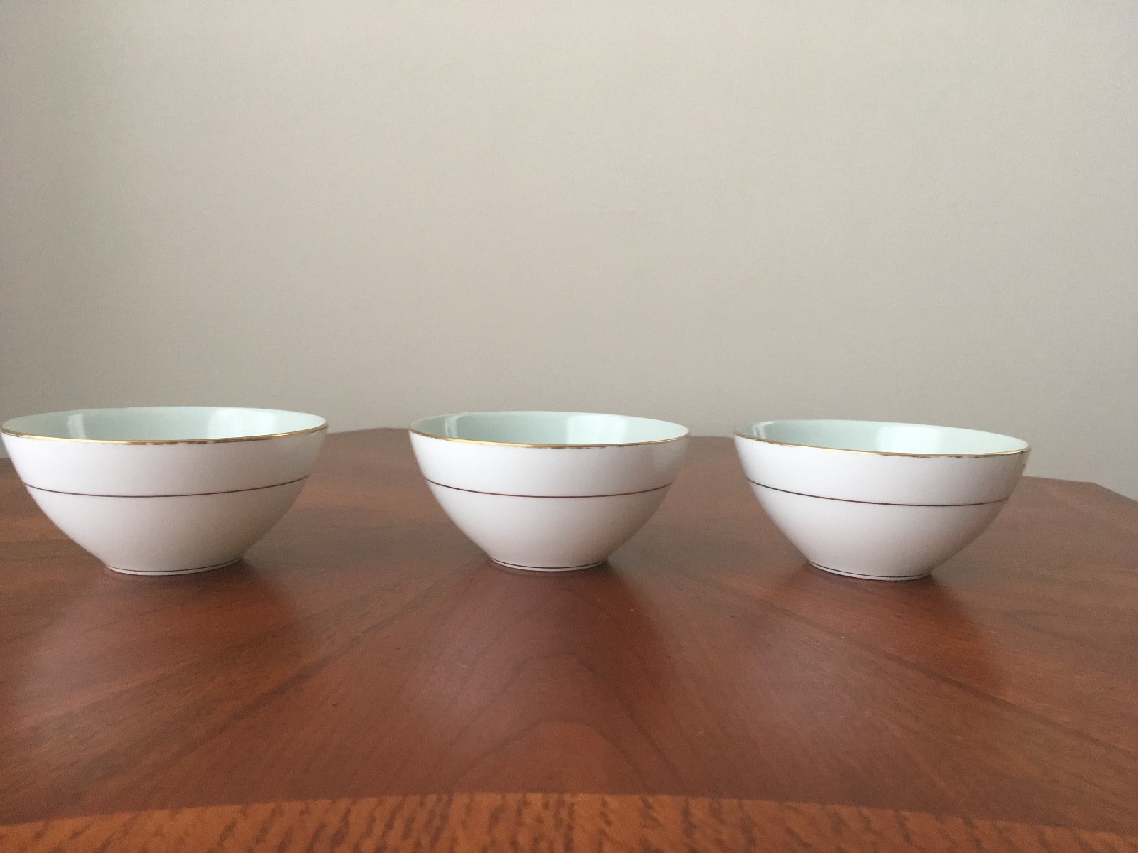 ( 3) Noritake Carlisle Cups (Discontinued Pattern)