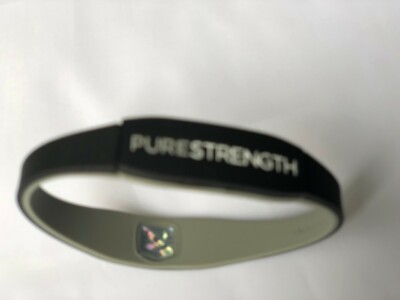 PureStrength Pure Series Ion Charged Wristband Black & White & Red & Pink & Blue