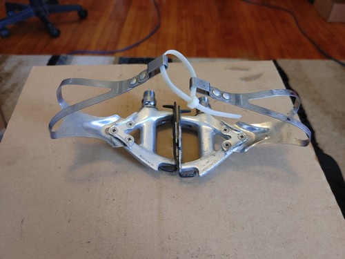 Shimano Dura Ace PD-7400 Vintage Road Bike Pedals With