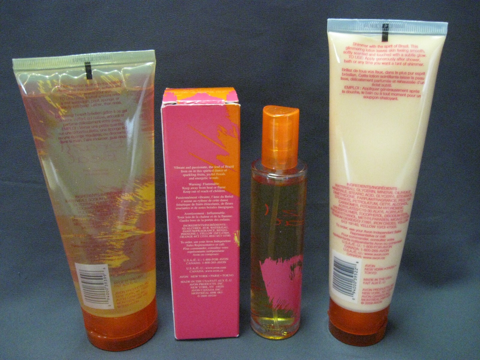 Avon Brazil Beat 3 PC Gift Set  NEW In Original Box