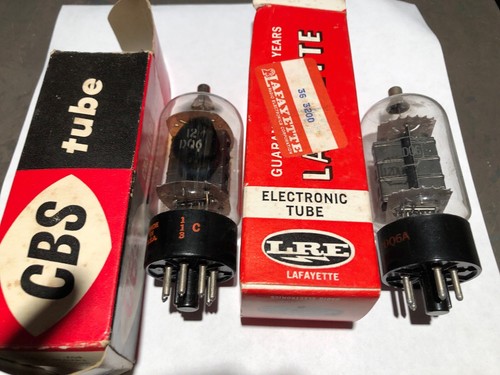 Vintage Electron Tubes 12DQ6B;12DQ6;5-CFQ7;CAF4A;2-5AQ5 UNTESTED