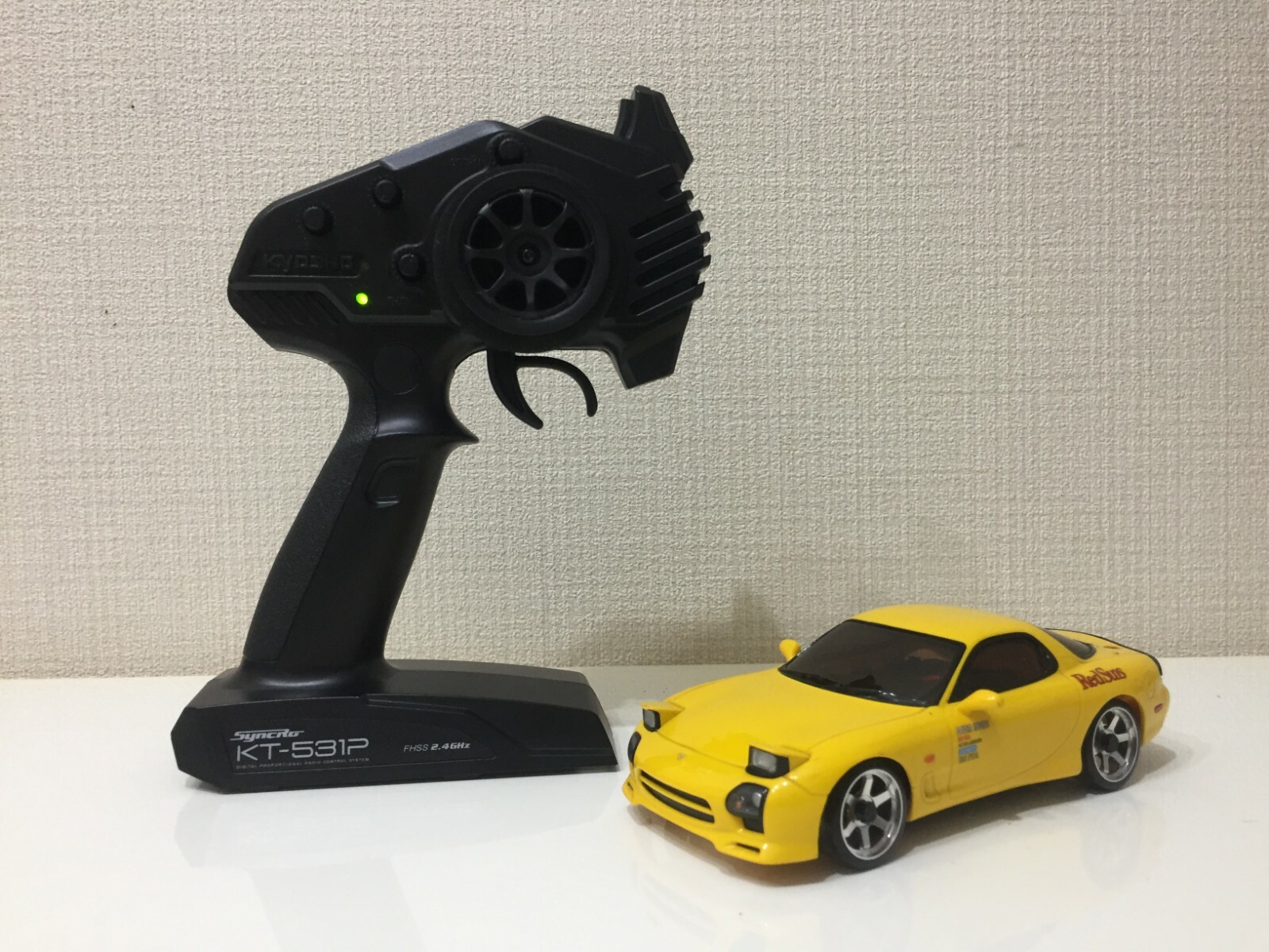 デビルブギーダー ミニ secret base Used Very Rare Kyosho MINI-Z Racer INITIAL D FD3S DRIFT RX-7