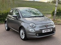 2019 Fiat 500 1.2 Lounge Euro 6 (s/s) 3dr HATCHBACK Petrol Manual