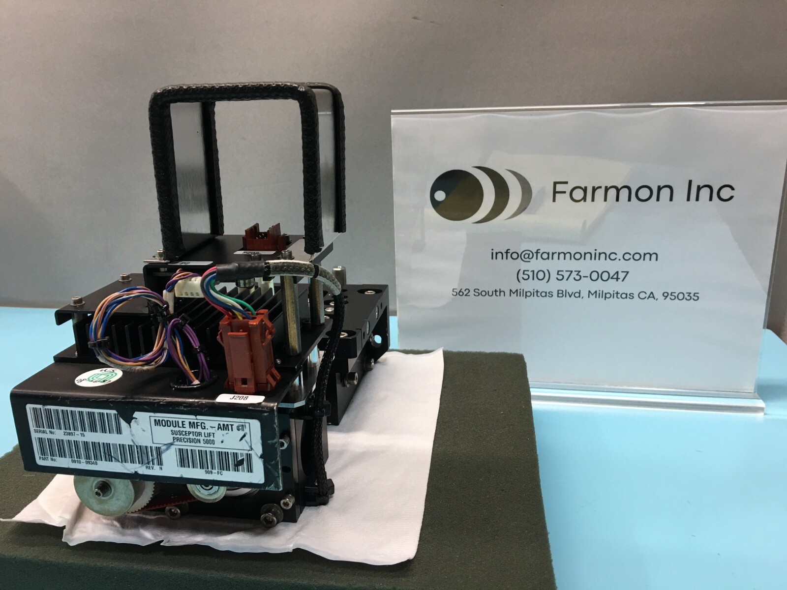 AMAT 0010-09340 Susceptor Lift Assy Drive, P5000, Precision 5000, CVD, 128608