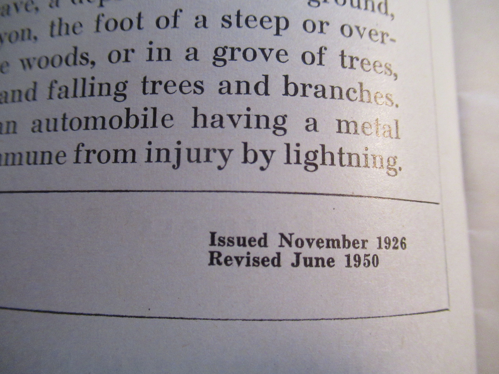LIGHTING PROTECTION OF BUILDINGS BOOKLET 1926