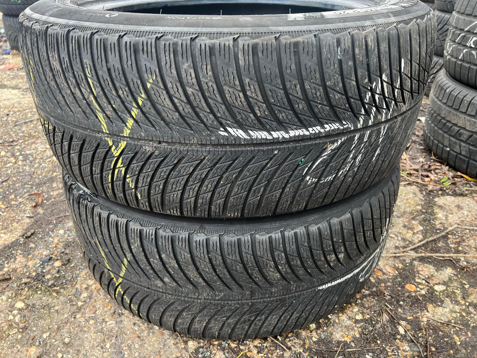 275 45 20 Michelin, Winter, RunFlat, XL, 110V, x2 A Pair 5.0mm (F1_tyres) L3206