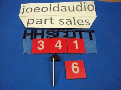 HH Scott 341 Receiver Original Dial Pointer Tested. Parting Out Entire Scott 341