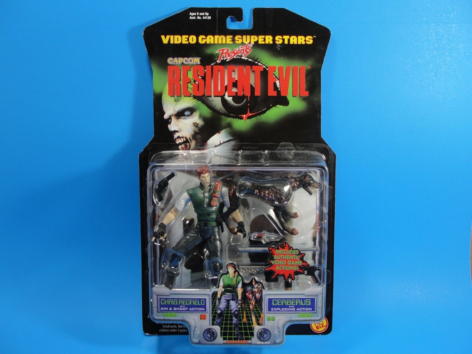 1998 Toy Biz Resident Evil Video Game Super Stars Chris 1998 Toy Biz Resident Evil Video Game Super Stars Chris