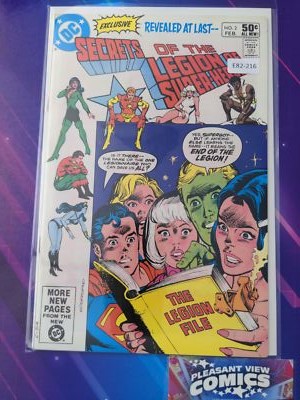 SECRETS OF THE LEGION OF SUPER-HEROES #2 MINI HIGH GRADE DC COMIC BOOK E82-216