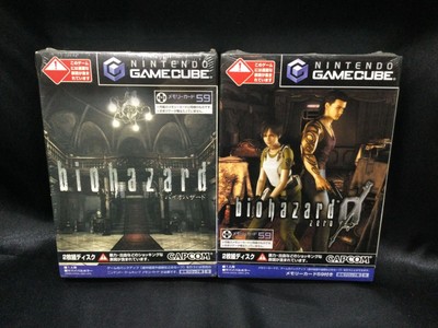 [Sealed] GameCube Resident Evil & ZERO Set of 2 Biohazard Japanese Ver.