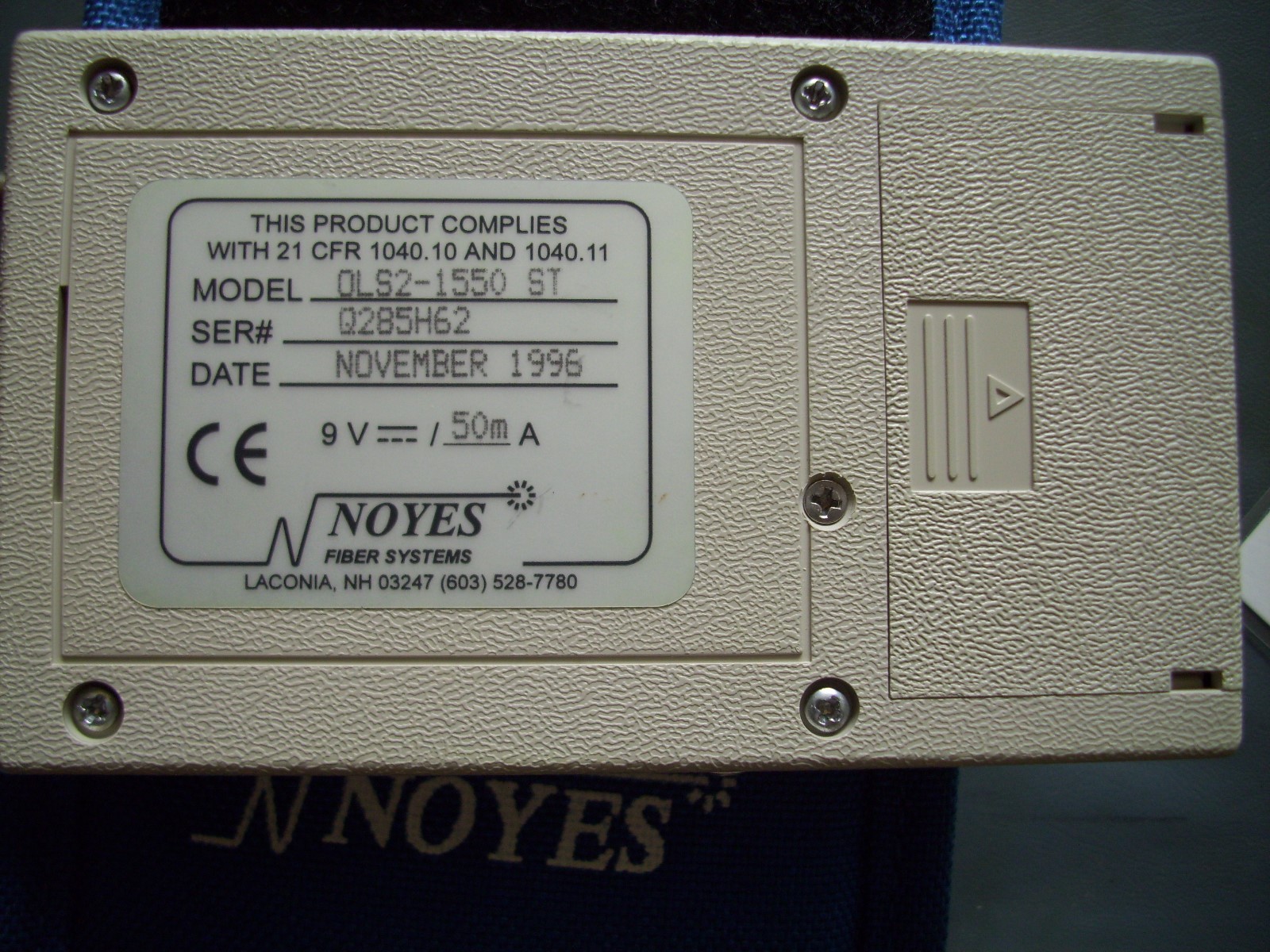 Pre-owned Noyes Fiber System OLS2-1550 ST