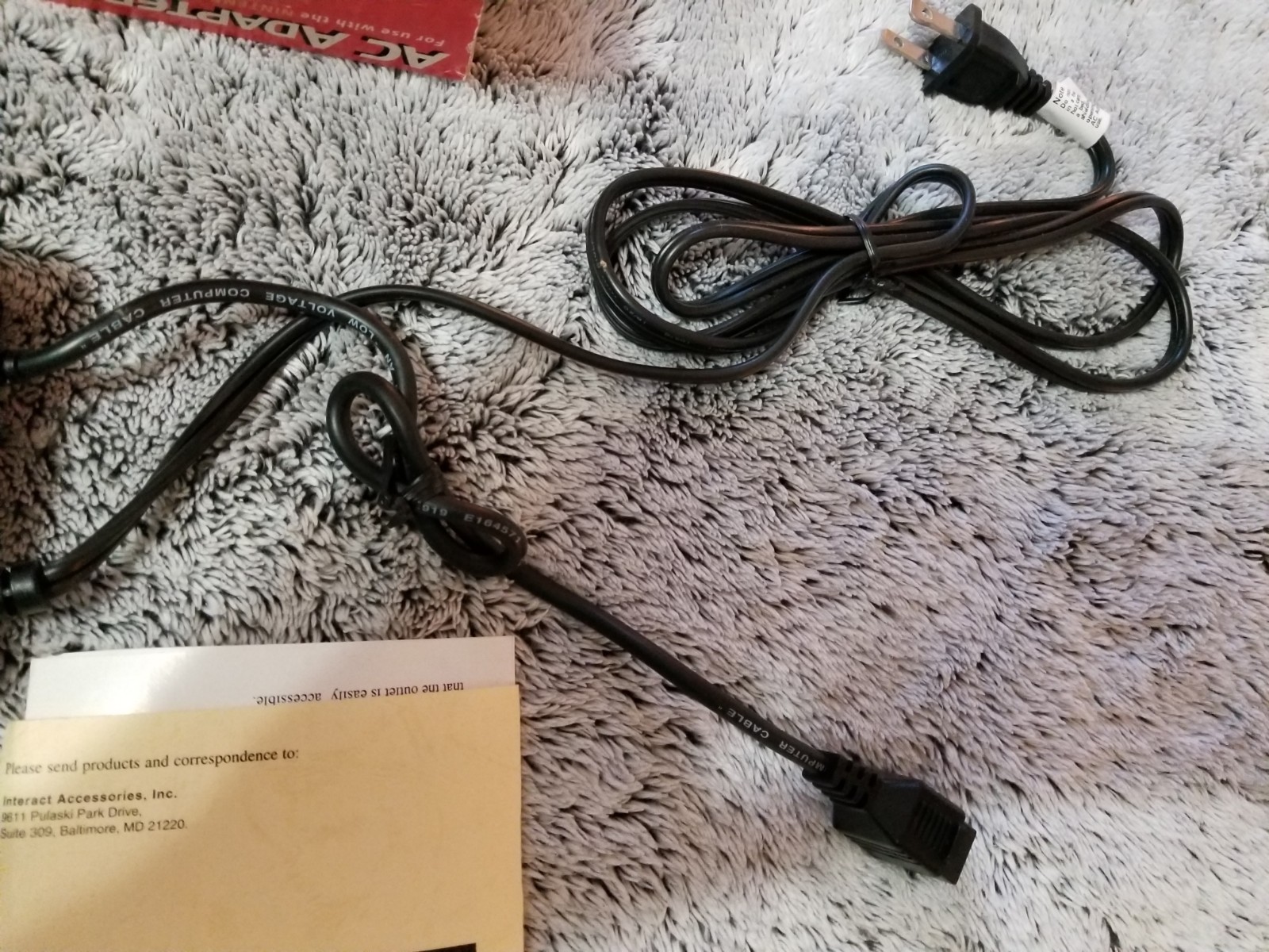 Set of 2 N64 Performance Brand AC Power Adapter NOS Nintendo 64