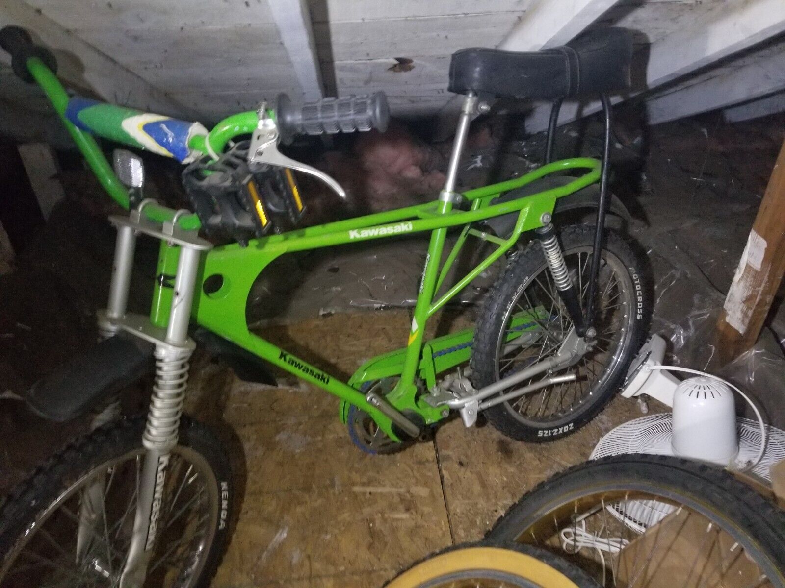Old School BMX 1970s Fox Chopper Moto Bike built by silver Old School BMX 1970s Fox Chopper Moto Bike built by silver