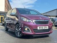 2016 Peugeot 108 1.2 PureTech Feline Euro 6 5dr HATCHBACK Petrol Manual